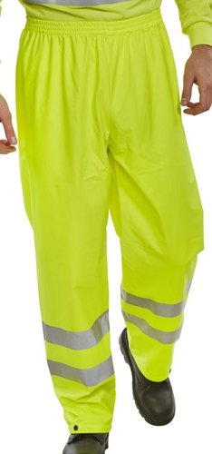 BSeen High Visibility Small Yellow Overtrousers
