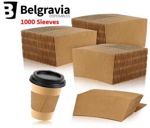 Belgravia 8oz Cup Sleeves 1000's