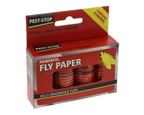 Pest-Stop Fly Paper 4's
