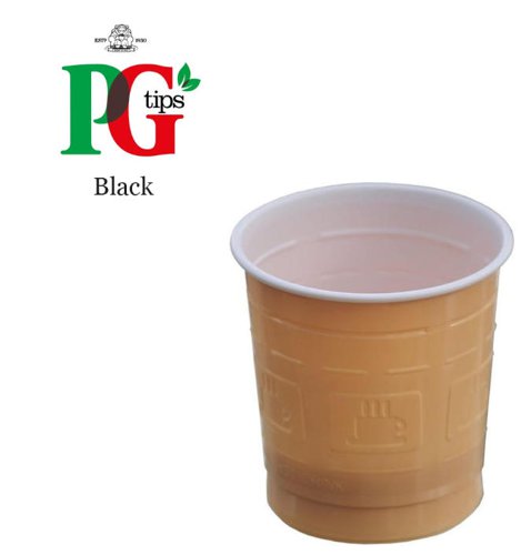 In-Cup PG Black 25s 73mm Plastic Cups - PACK (12)