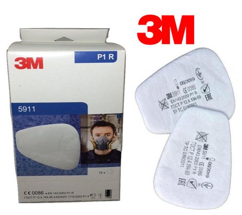 3M 5911 P1 R Particulate Filter (Pair)