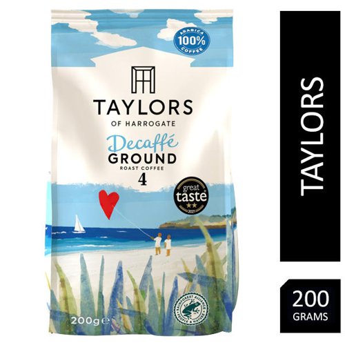 Taylors of Harrogate Decaf Ground Coffee 200g - PACK (6)