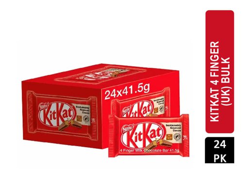 KitKat 4 Finger Pack 24's