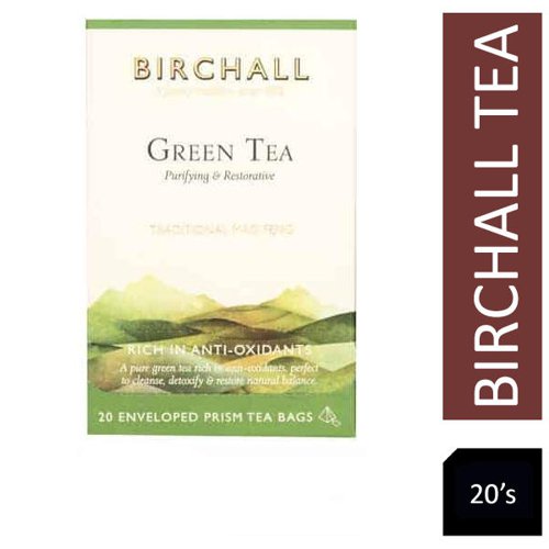 Birchall Green Tea Prism Envelopes 20's