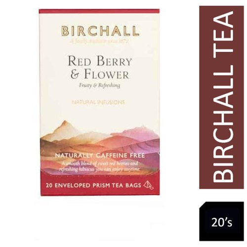 Birchall Red Berry & Flower Prism Envelopes 20's