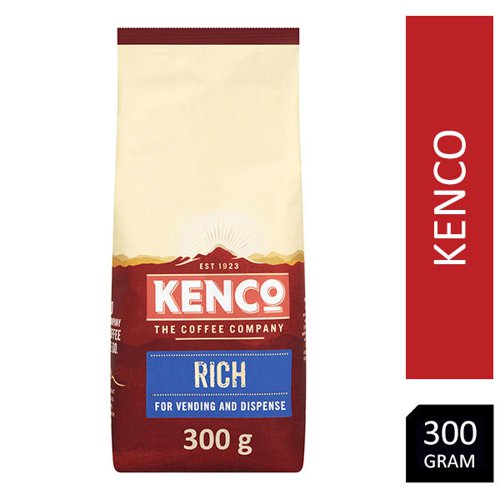 Kenco Rich Instant Coffee Vending Bag 300g Pack - PACK (10)