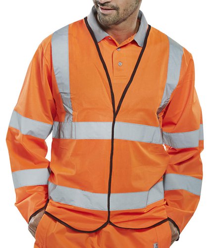 Beeswift Fire Retardant Extra Large Orange Jerkin