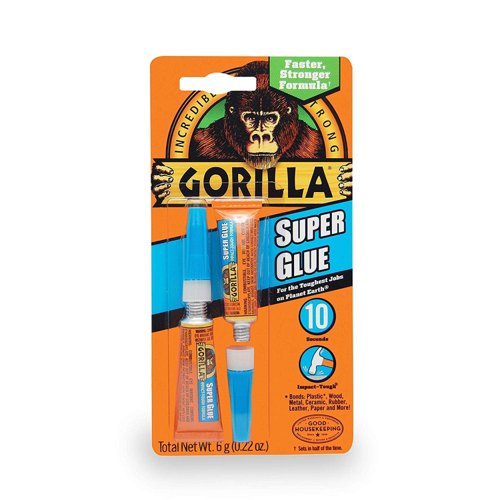 Gorilla Superglue 3g Tube Pack 2's