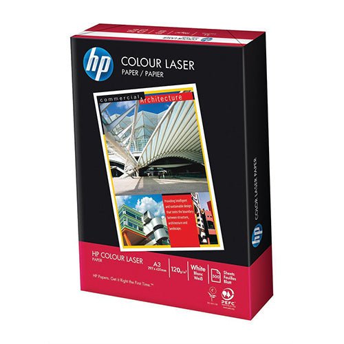 HP A3 White Colour Laser Paper 120gsm Pack 250's