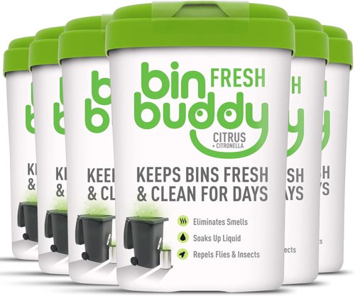 Bin Buddy Fresh Citrus Zing 450g - PACK (6)