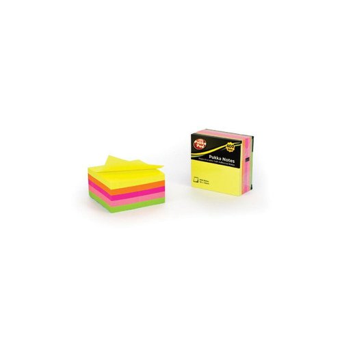 Pukka Notes 76mmx76mm Cube 400 Sheets - PACK (12)