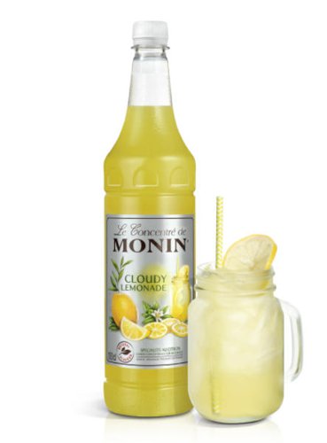 Monin Cloudy Lemonade Squash 1 Litre - PACK (6)