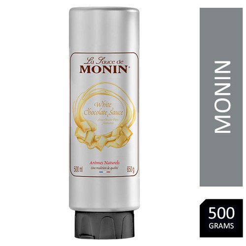 Monin White Chocolate Sauce 500ml - PACK (6)