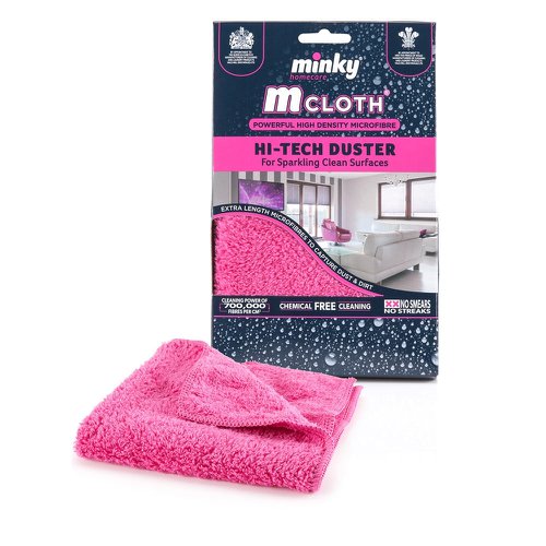 Minky Mcloth Hi-Tech Duster {Pink} - PACK (9)