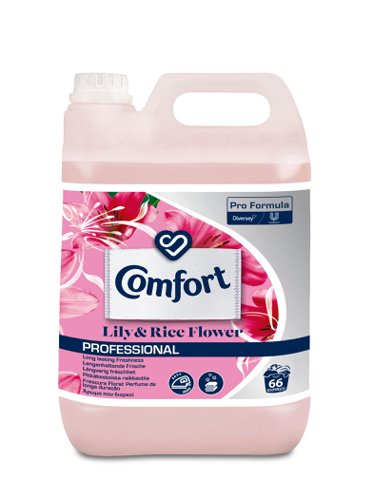 Comfort Professional Lily & Riceflower Fabric Softener 5 Litre