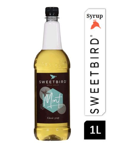 Sweetbird Mint Coffee Syrup 1litre (Plastic)