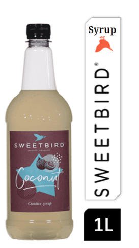 Sweetbird Coconut Coffee Syrup 1litre (Plastic)