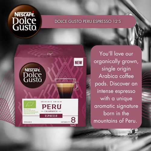 Dolce Gusto Peru Espresso 12's - PACK (3)