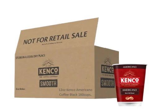 Kenco 2 Go Americano Black (Sleeves of 8) - PACK (20)