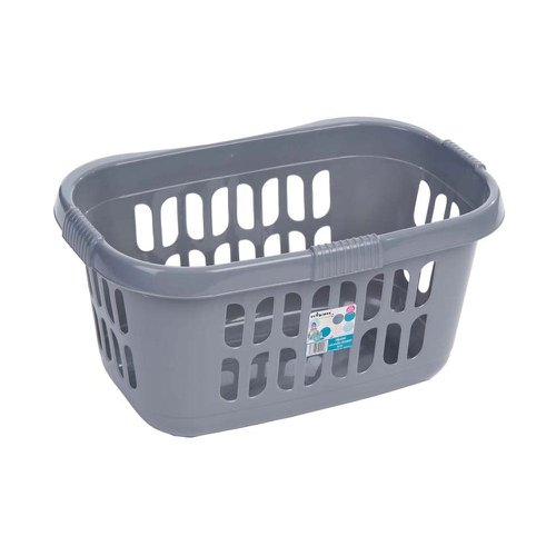 Wham Casa Hipster Silver Laundry Basket