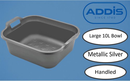Addis Metallic Signature Wash Bowl 10 Litre