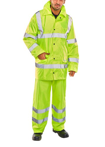 Hi-Vis Yellow Suit Extra Large 