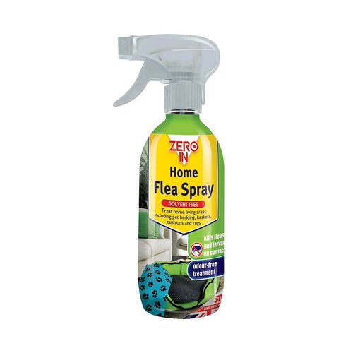 Zero-In RTU Home Flea Spray 500ml (ZER021)