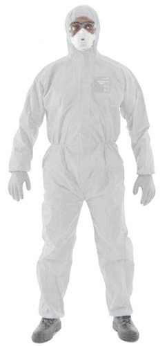 Microgard 1500 Large White Coverall