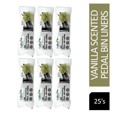 Ecobag Pedal Bin Liners Vanilla 30 Litre Pack 25's