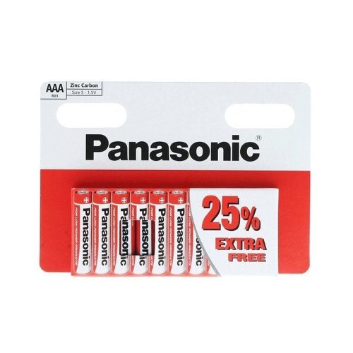 Panasonic AAA Zinc Battery Pack 10's - PACK (20)