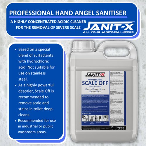 Janit-X Professional Scale Off Toilet Restorer 5 litre - PACK (2)
