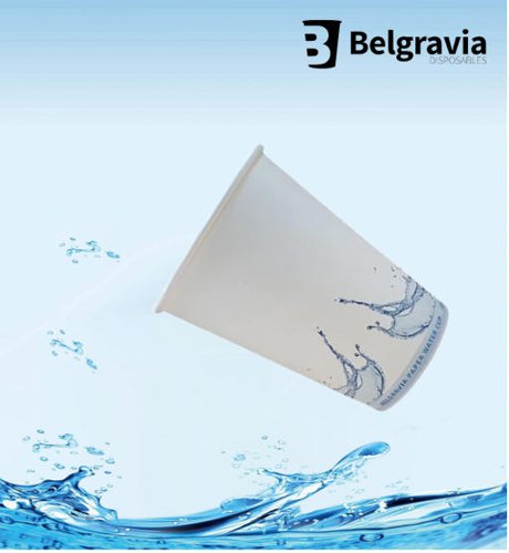 Belgravia 7oz Paper Water Cups 50's