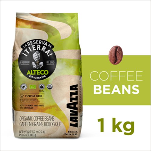 Lavazza Alteco Organic Coffee Beans 1kg - PACK (6)