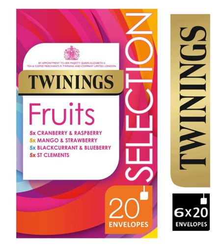 Twinings Fruit Selection 20's - PACK (4)
