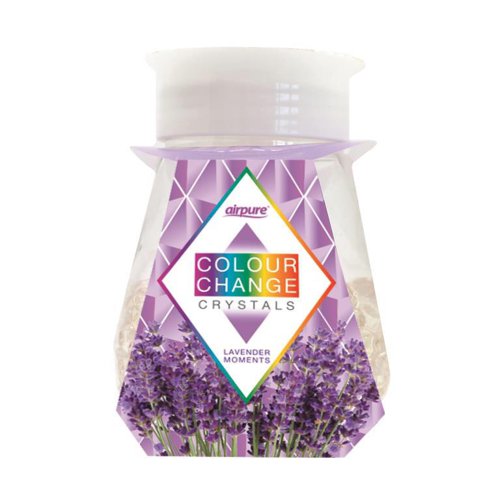 Airpure Colour Change Crystals Lavender Moments 300g - PACK (24)