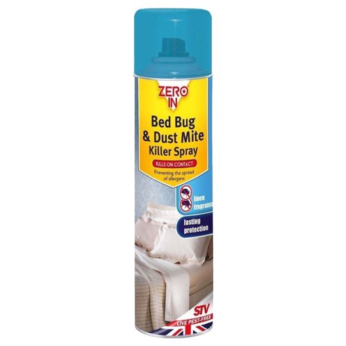 Zero In Bed Bug & Dust Mite Killer Spray 300ml