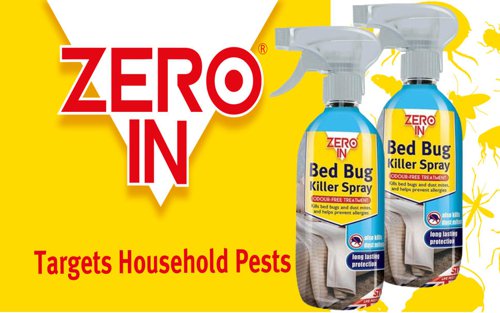 Zero In Bed Bug Killer Spray 500ml - PACK (6)