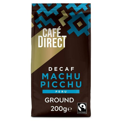 Cafe Direct Machu Picchu Decaf Filter Coffee 200g - PACK (6)