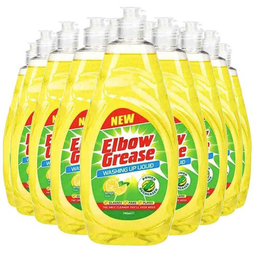 Elbow Grease Lemon Fresh Washing Up Liquid 600ml
