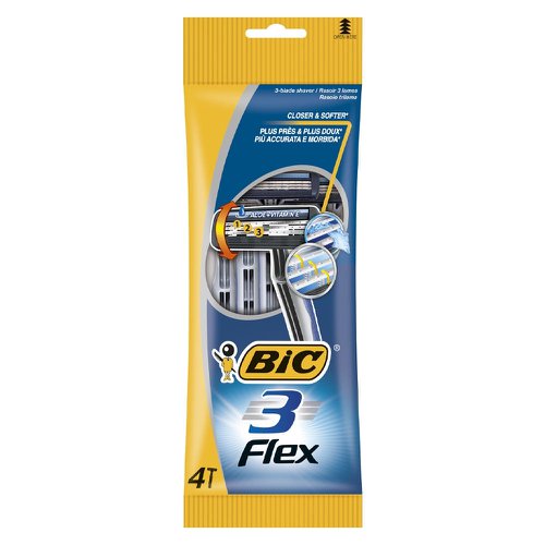 Bic Flex 3 Razor Pack 4's