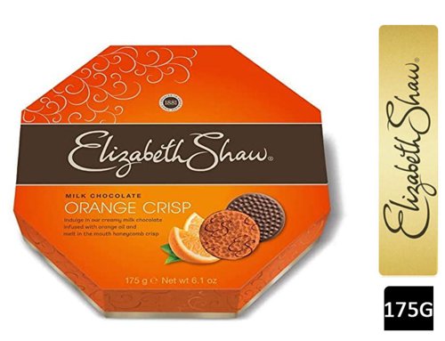 Elizabeth Shaw Milk Chocolate Orange Crisp 26's 175g
