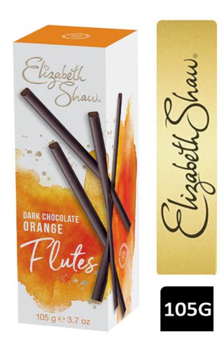 Elizabeth Shaw Dark Chocolate Orange Flutes 105g