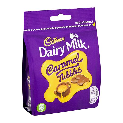 Cadbury Dairy Milk Caramel Nibbles 95g - PACK (10)
