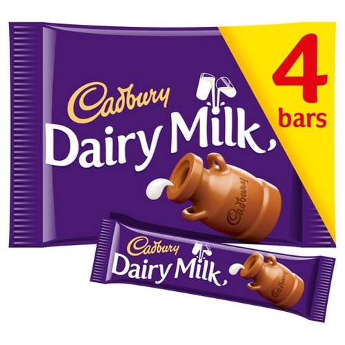 Cadbury Dairy Milk Multi Pack 4's - PACK (14)