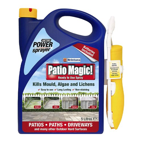 Brintons Patio Magic Ready To Use Spray 5 Litre - PACK (4)