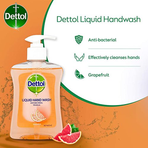 Dettol Grapefruit Hand Wash 250ml