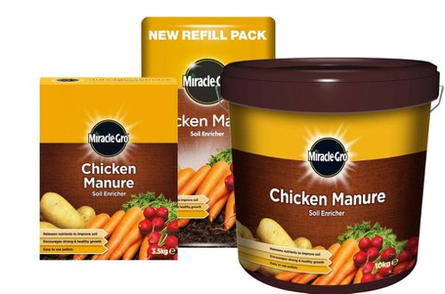 Miracle-Gro Chicken Manure 3.5kg - PACK (3)
