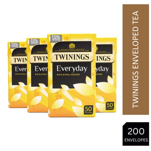 Twinings Everyday Enveloped Teabags 50's