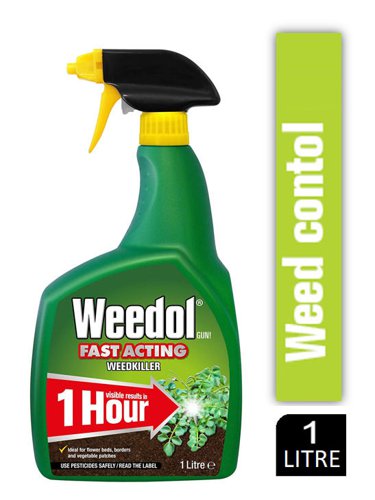 Weedol Fast Acting Weedkiller RTU 1 Litre