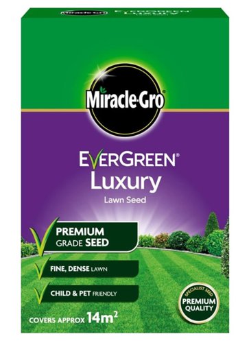Miracle-Gro Evergreen Luxury Grass Seed 420g